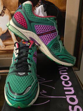 Saucony x Jae Tips Men ProGrid Triumph 4 Fern S70966-4 Flowers Green Pack Sz 13